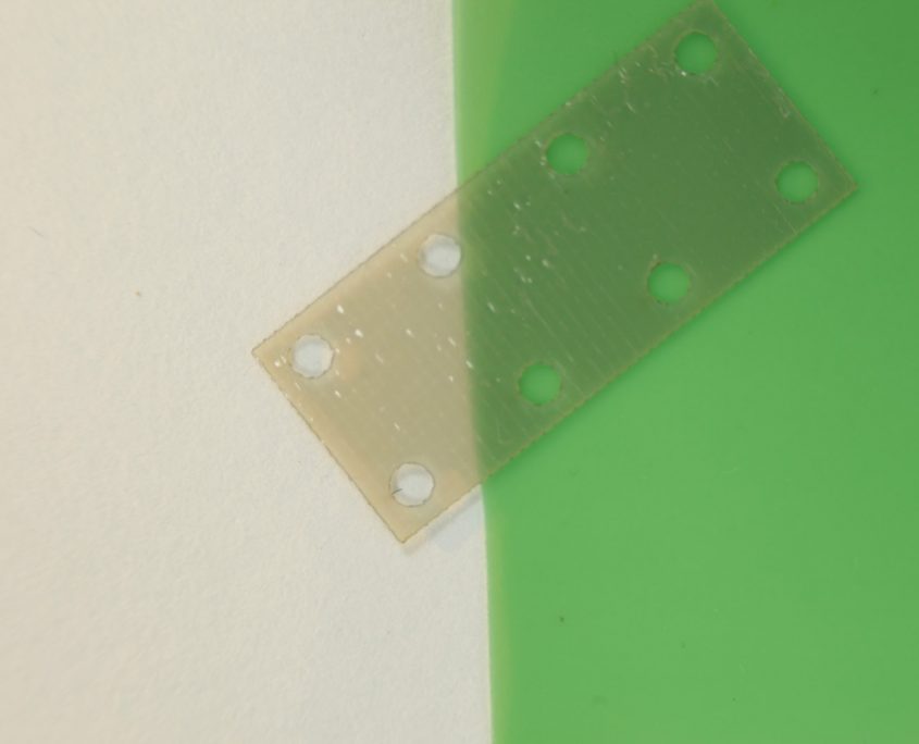 laser cut Materials B Phase Epoxy Polymers