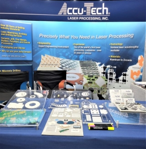 Accu-Tech Laser Processing, Inc. booth at IMS